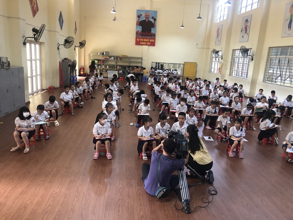 Casting Trạng Nguyên Nhí tại trường tiểu học Nguyễn Trung Trực
